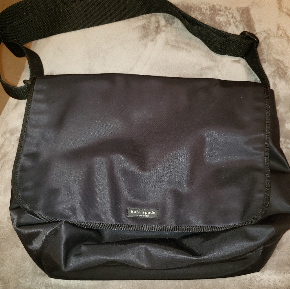 KATE SPADE Black New York Messenger (VINTAGE Y2K)